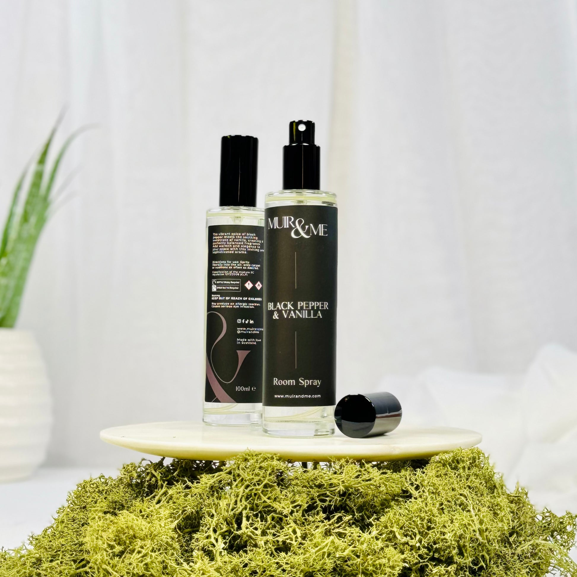 Black Pepper & Vanilla 100ml Room Spray