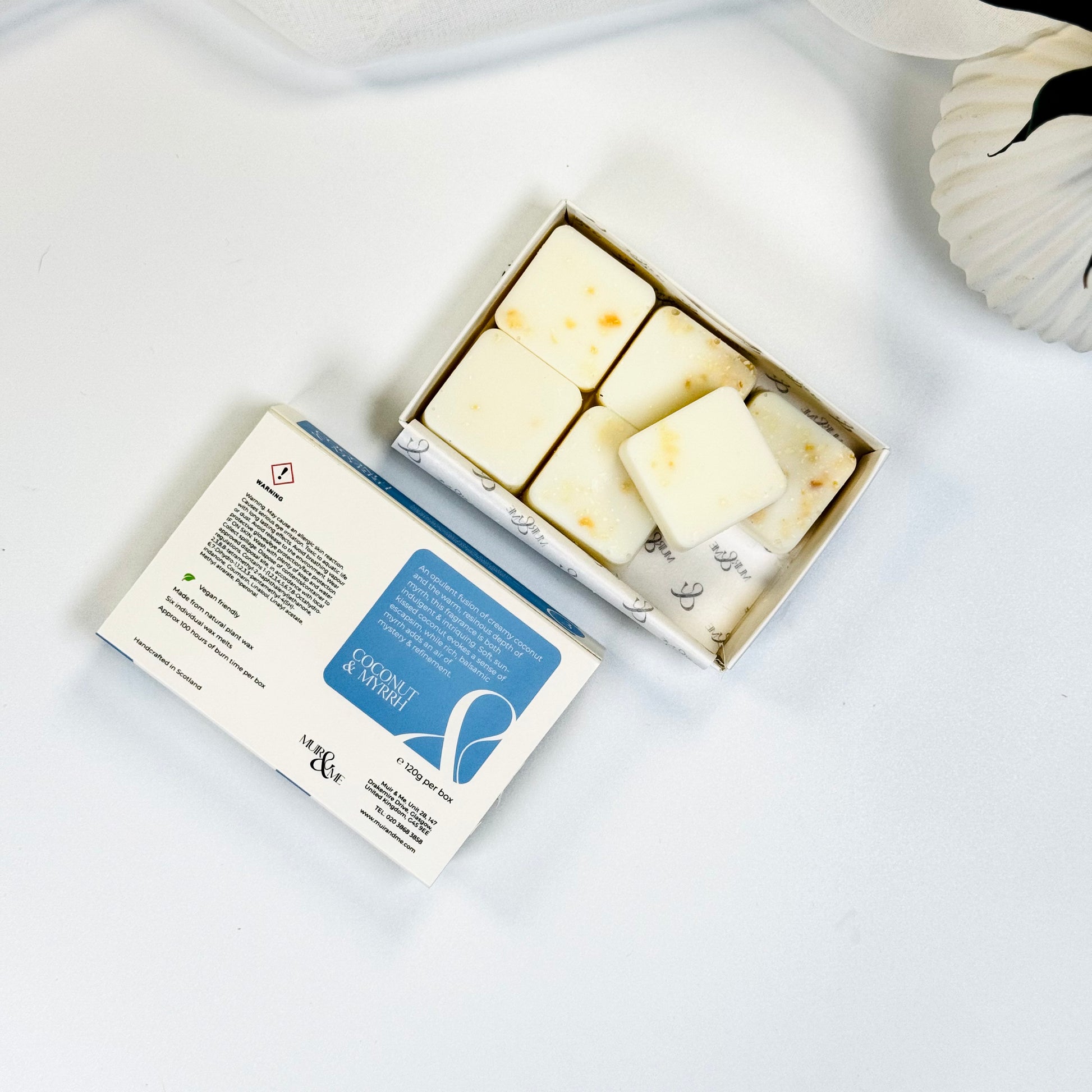 Coconut & Myrrh Aroma Melts or Wax Melts