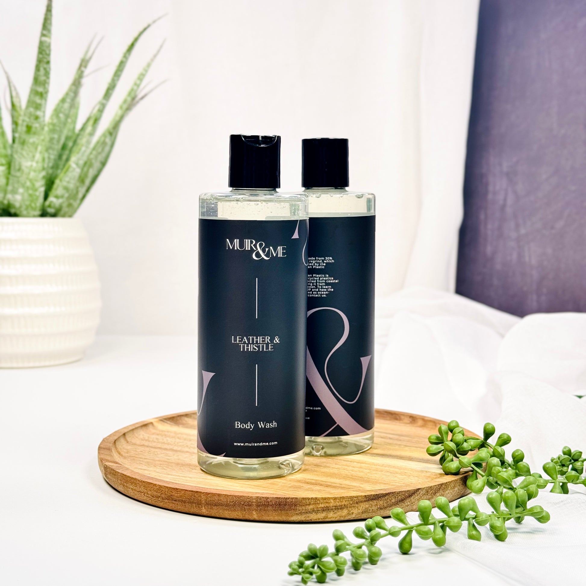 Leather & Thistle Body Wash