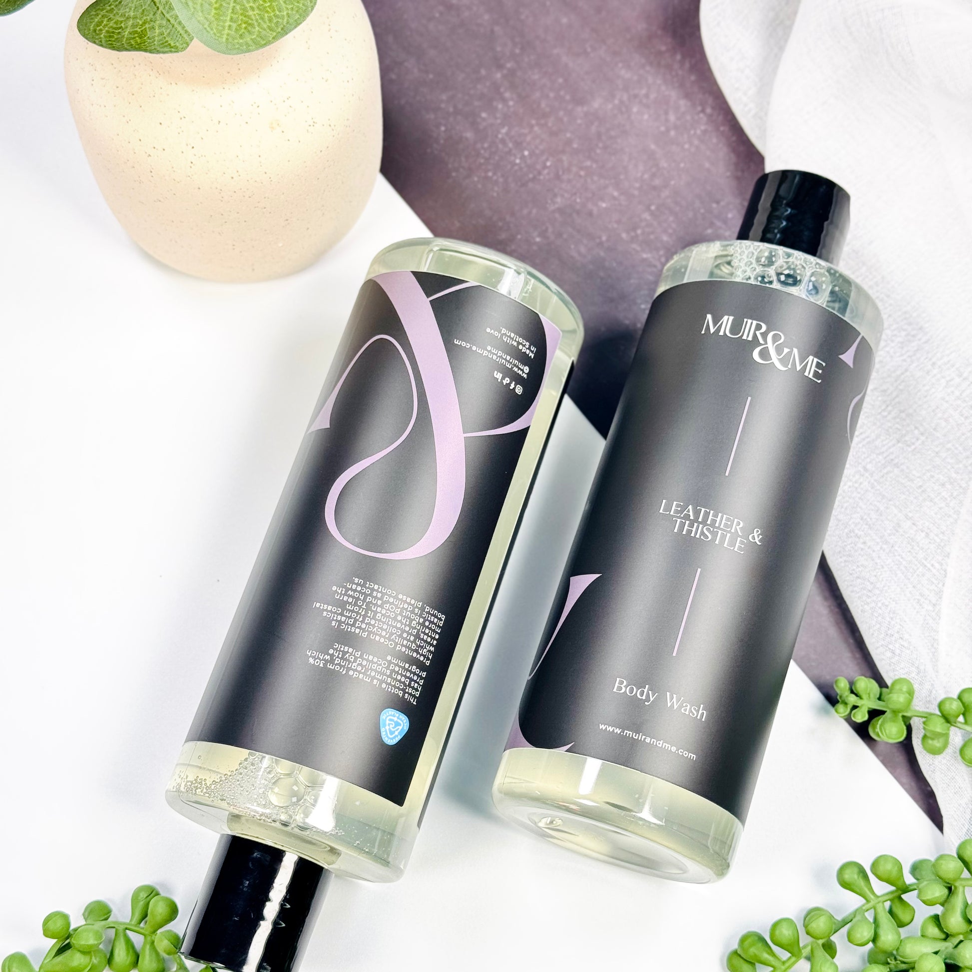 Leather & Thistle Body Wash