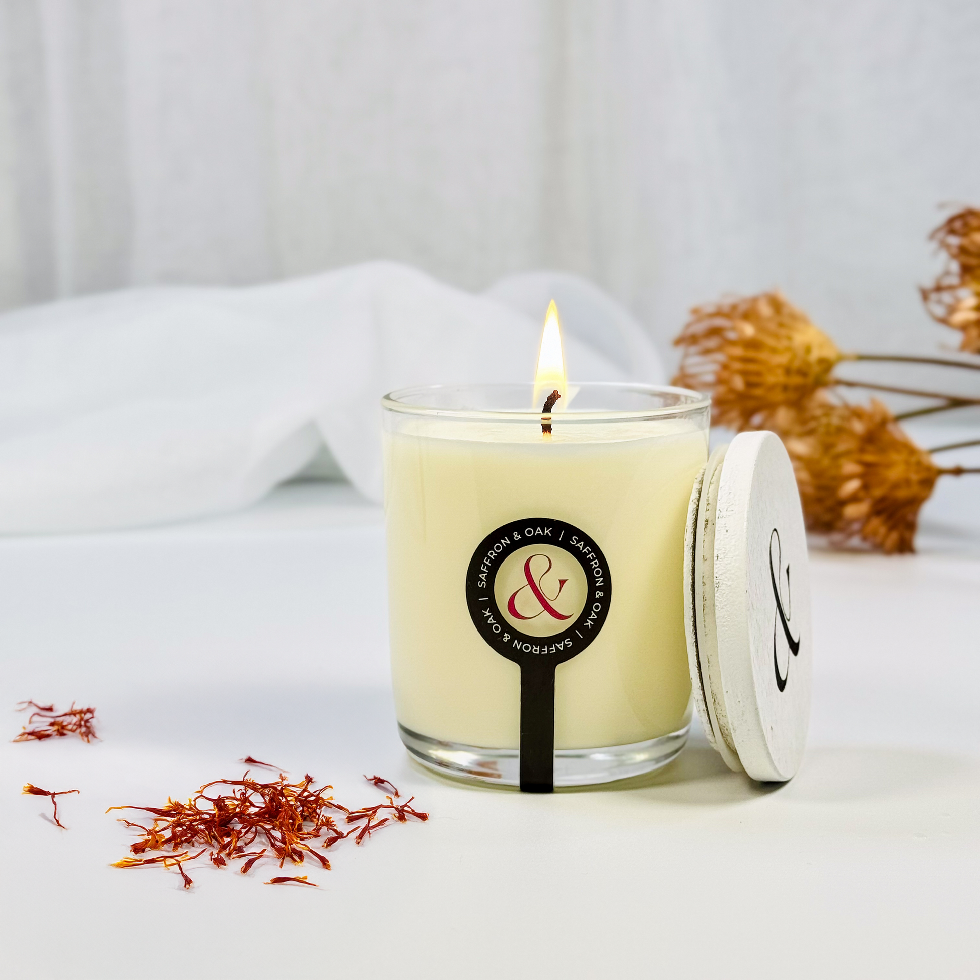Saffron & Oak Candle