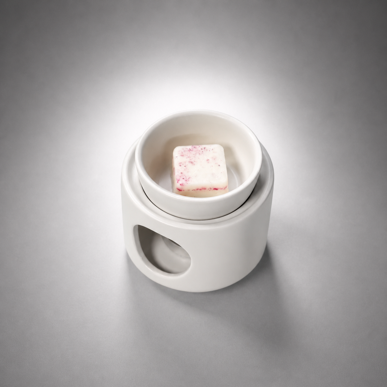 White Aroma Melt Burner