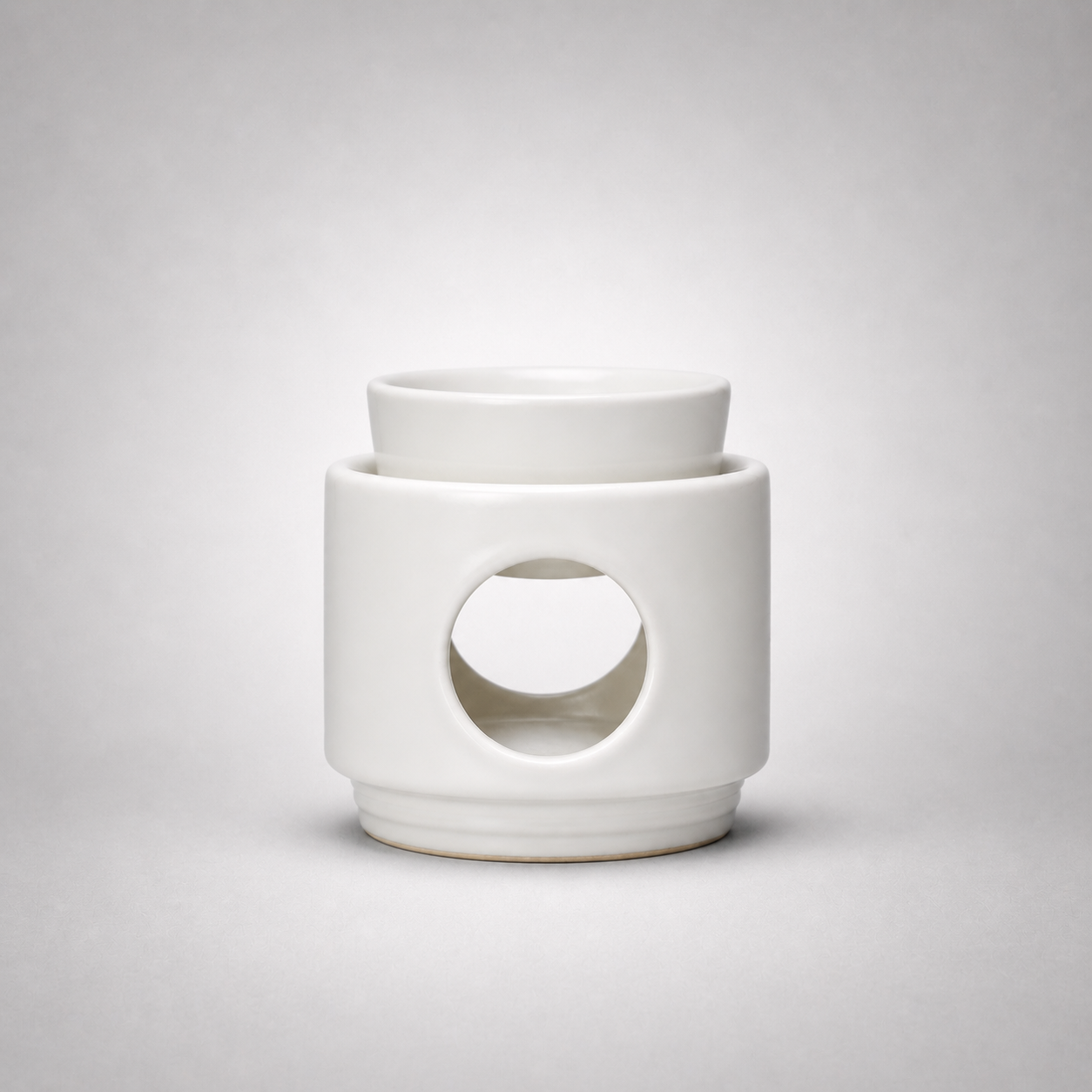 White Aroma Melt Burner