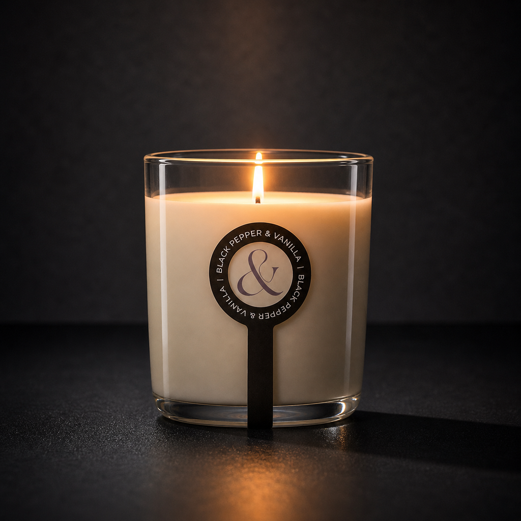Black Pepper & Vanilla Candle