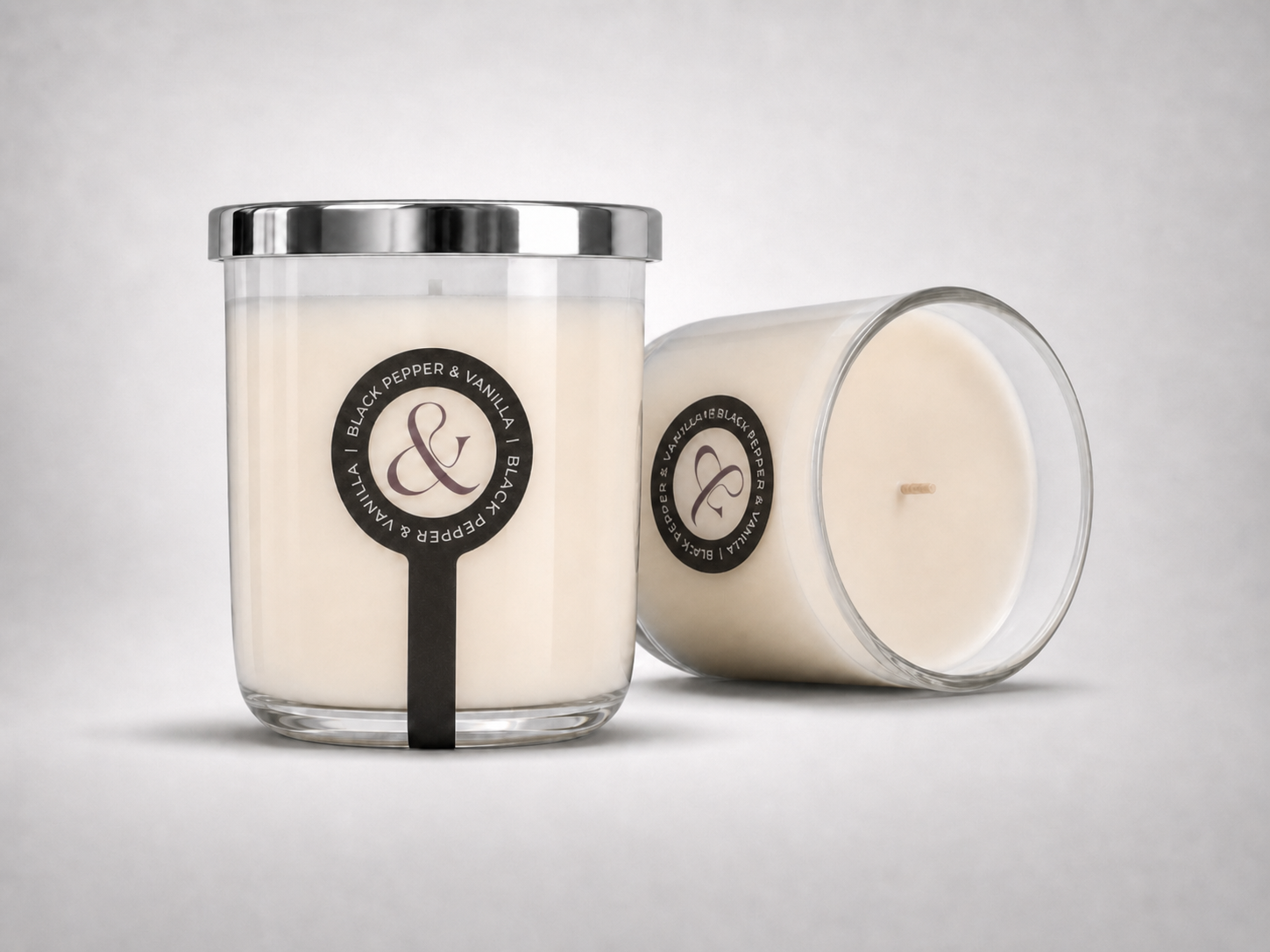 Black Pepper & Vanilla Candle