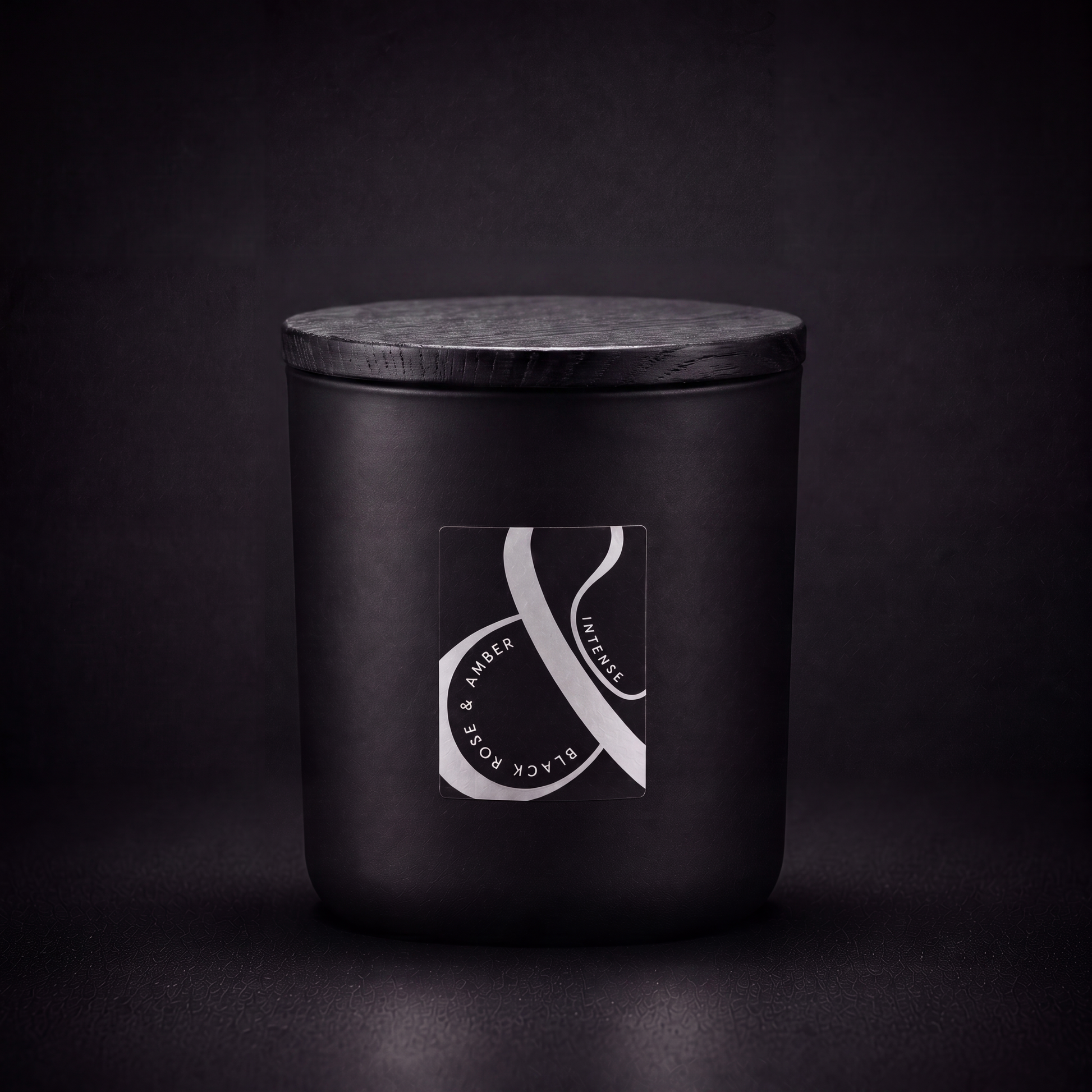 Black Rose & Amber Intense Three Wick Candle