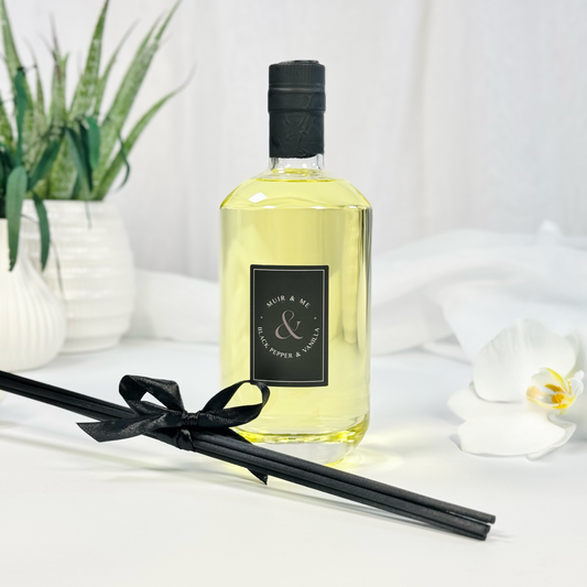 Black Pepper & Vanilla 700ml Reed Diffuser