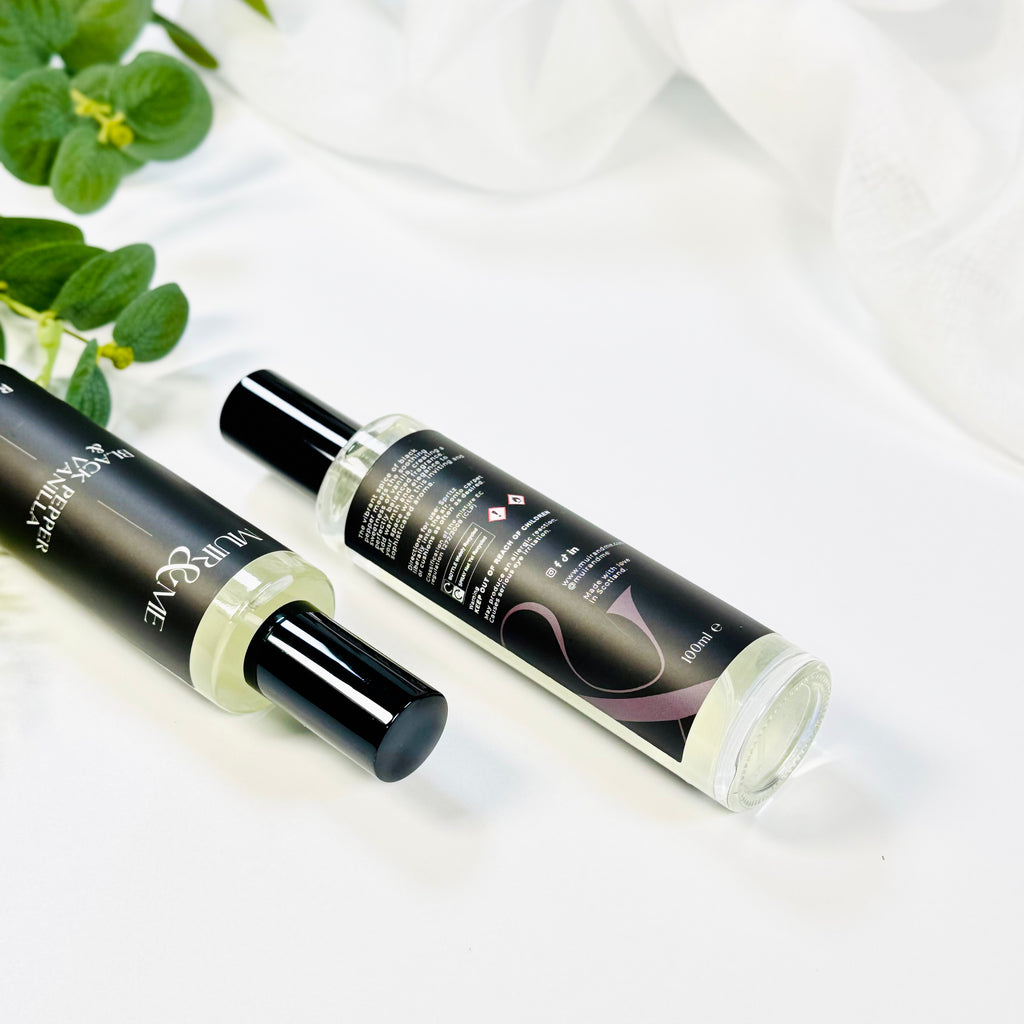 Black Pepper & Vanilla 100ml Room Spray