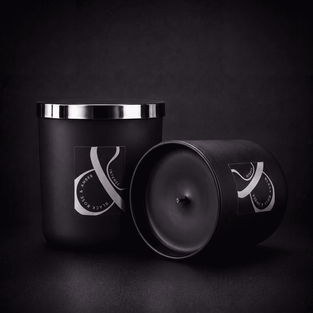 Black Rose & Vetiver Intense Single Wick Candle