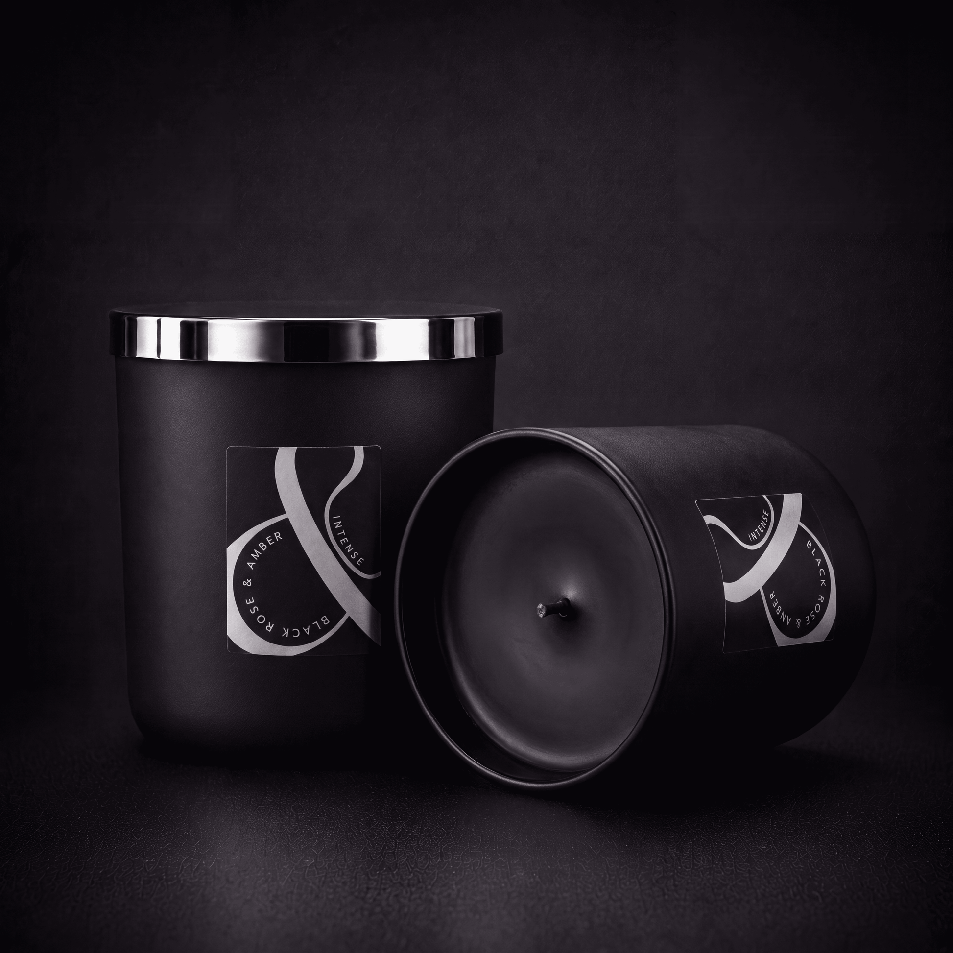 Black Rose & Vetiver Intense Single Wick Candle