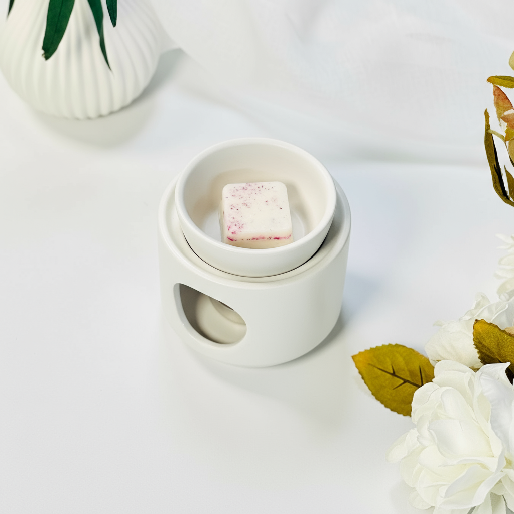 White Aroma Melt Burner