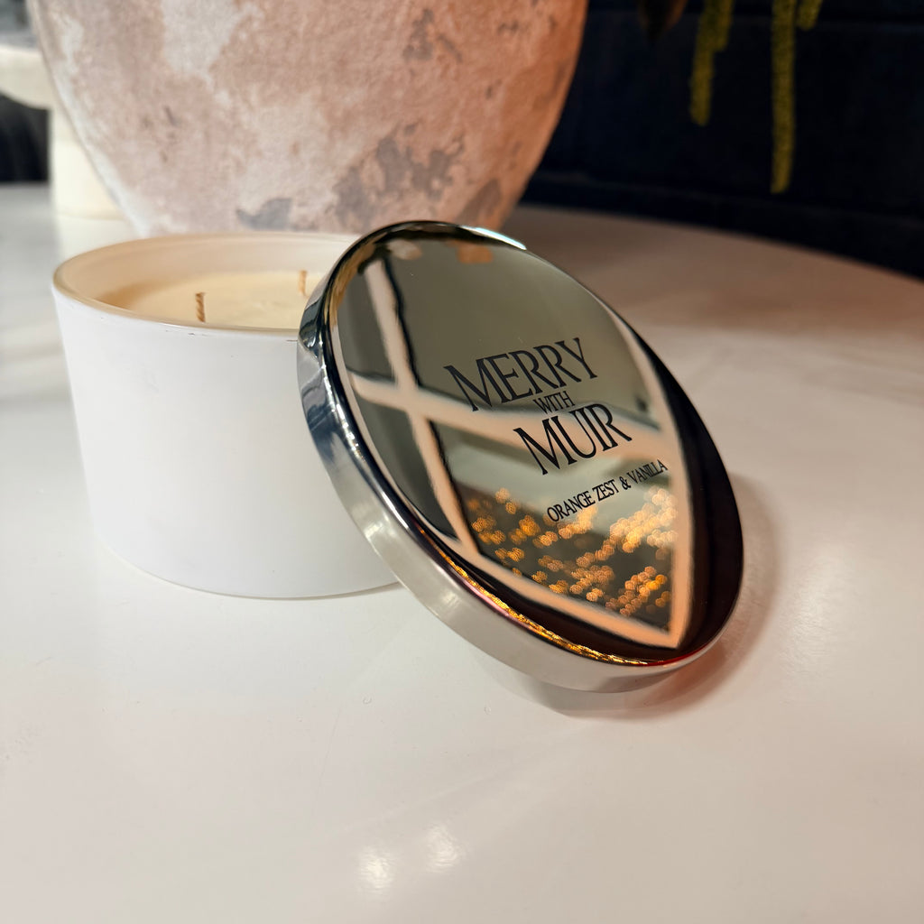 Merry with Muir 3 Wick Candle