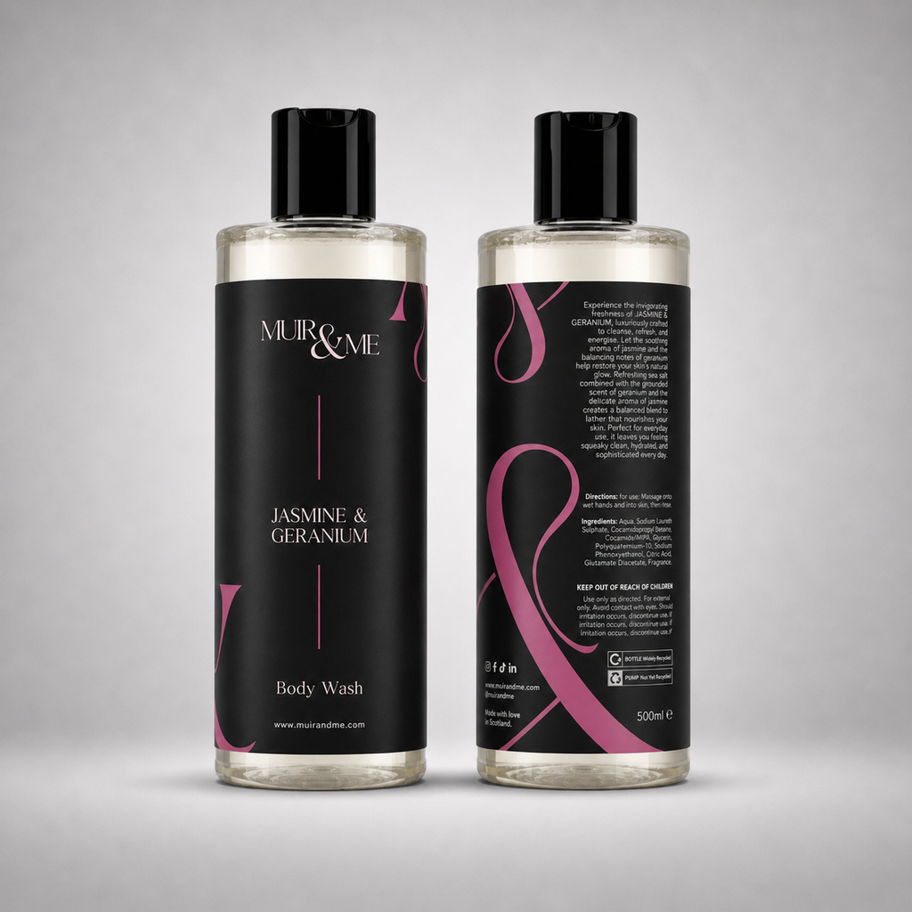Jasmine & Geranium Body Wash