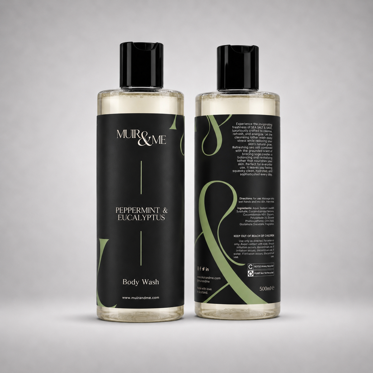 Peppermint & Eucalyptus Body Wash
