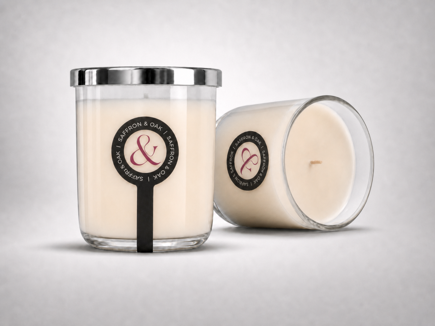 Saffron & Oak Candle