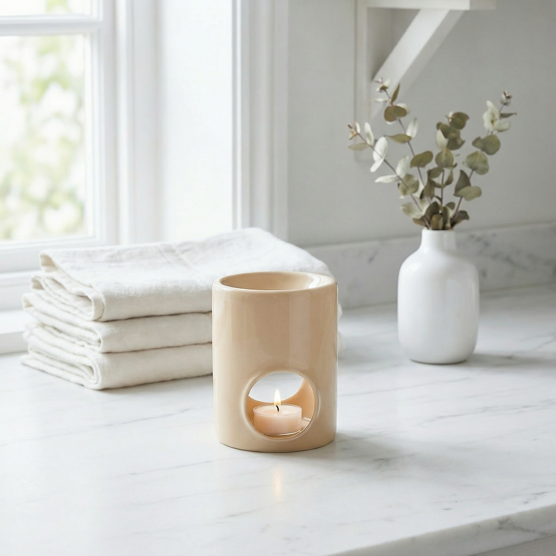 Nude Glass Aroma Melt Burner