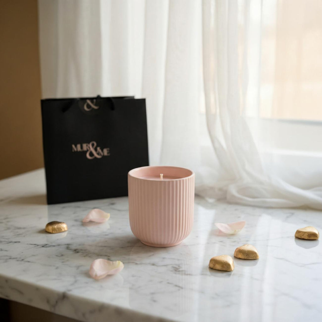 Peony & Agarwood Candle