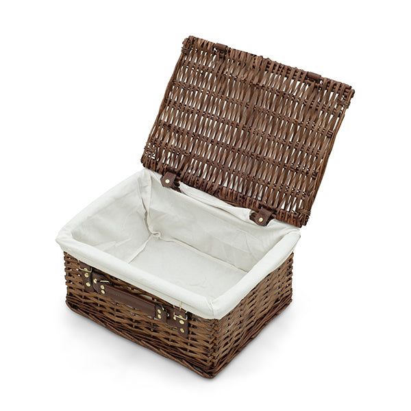 Large Wicker Lined Basket
