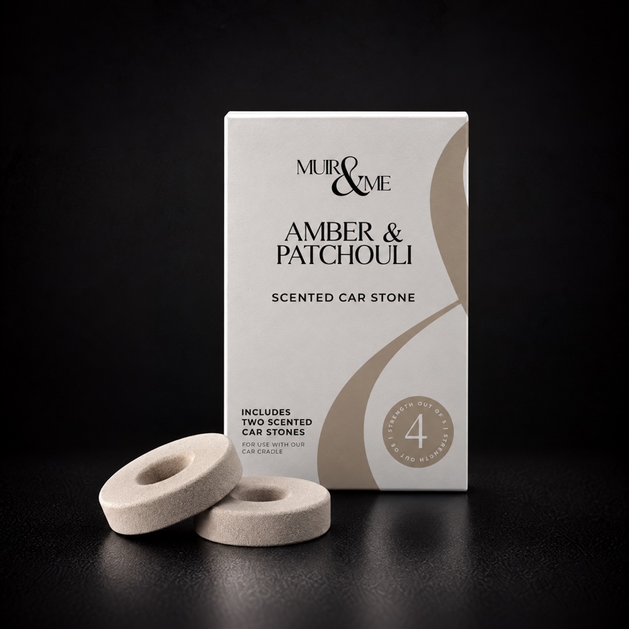 Amber & Patchouli fragrance stone