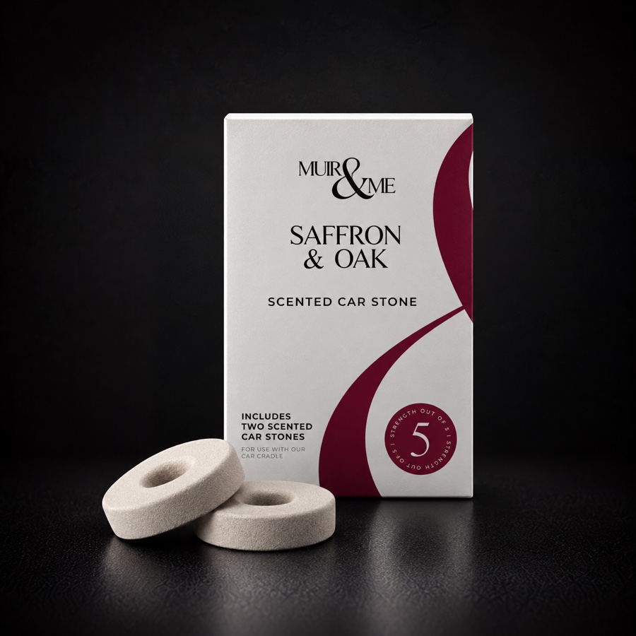 Saffron & Oak fragrance stone
